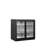 thumbnail of TEFCOLD Backbar-Kühlschrank BA26S 190l Schwarz