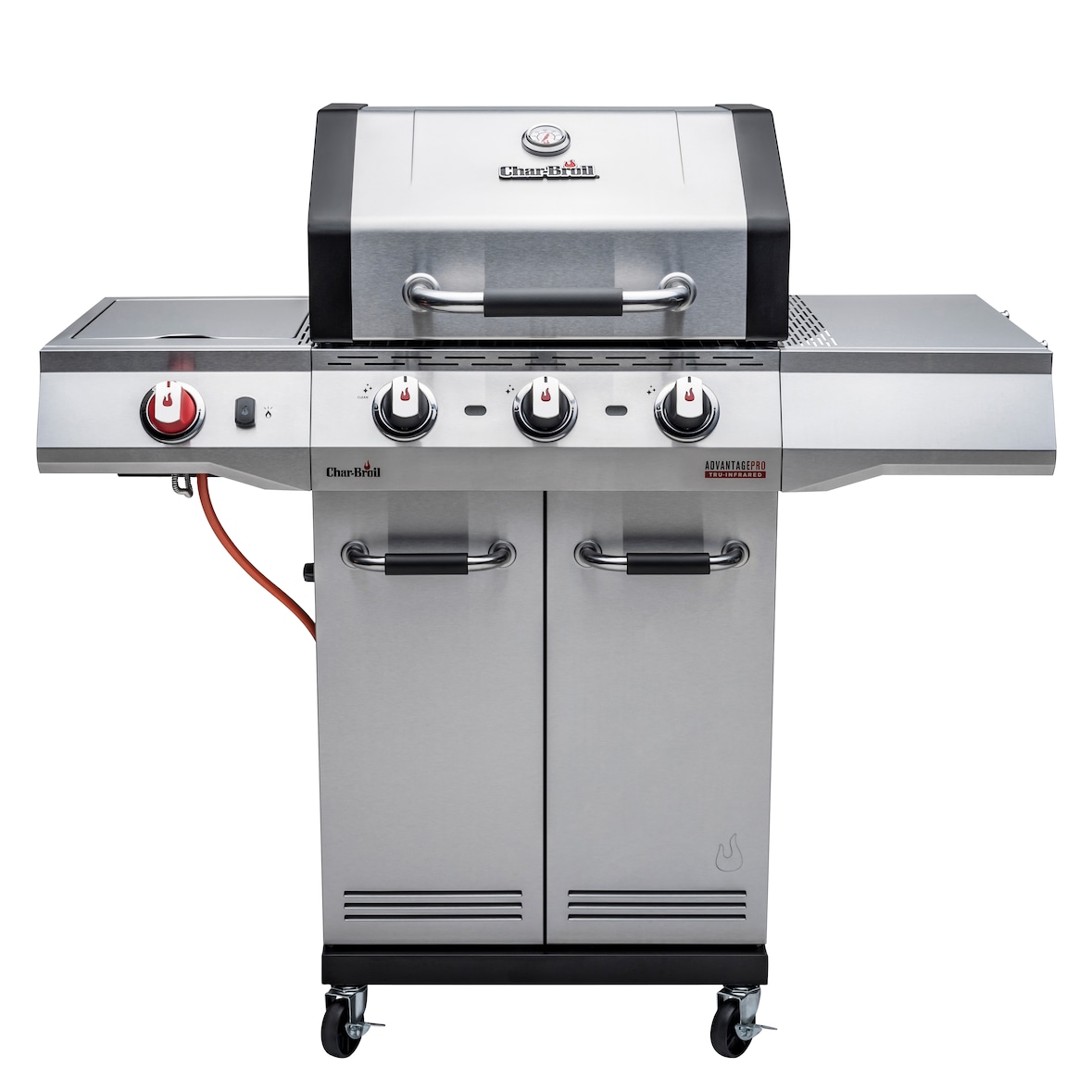 Char-Broil Gasgrill Advantage PRO S 3 + Keramik-Sear-Brenner für bis zu 900 °C + Grillpfanne #140979