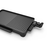 thumbnail of BLACK+DECKER BXGB2200E Plancha de asar y grill con 2200W, placa de 49x27cm, bandeja recoge grasas, recubrimiento antiadherente, control temperatura