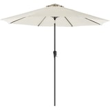 thumbnail of Helloshop26 - Sonnenschirm für den Garten Sonnenschutz schützendes Polyestergewebe achteckig neigbar Kurbelgriff für Balkon 12_0000797