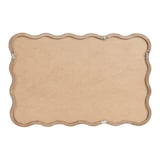 thumbnail of Helloshop26 - Moderner dekorativer Wandspiegel 90 x 60 cm dunkelbraun 03_0010184