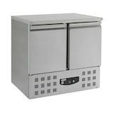 thumbnail of Gastro Tiefkühltisch Gefrierschrank Tiefkühlschrank, 2 Türen, 943x700x855mm