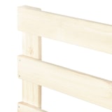 thumbnail of Cadre de lit de palette sans matelas 140x200 cm bois massif pin Modèle Dervelor