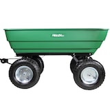 thumbnail of Transportwagen 300 kg Gartenwagen kippbar Handwagen Kippwagen für Rasentraktor L