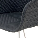 thumbnail of Garland Poly Rattan Gartensessel Gartenstuhl Monza Schwarz