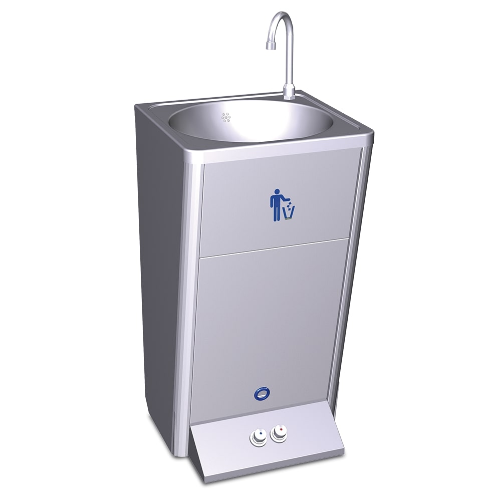 COMERCIAL ALFER - Lavamanos autónomo eléctrico dos aguas