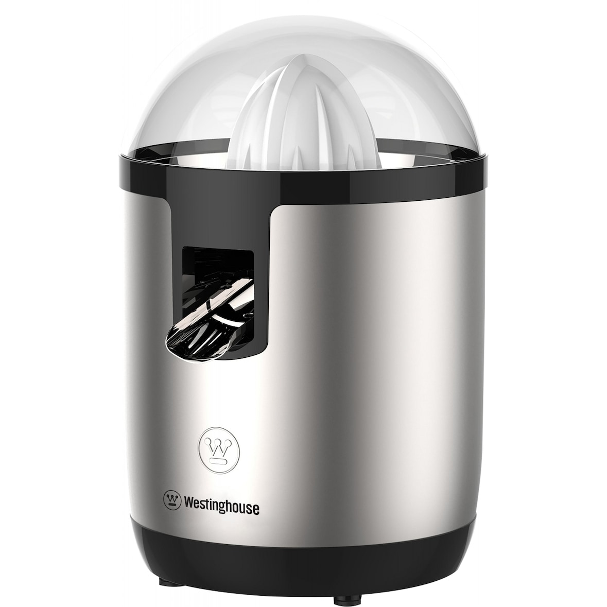 Westinghouse Zitruspresse, Entsafter, 70 W, Edelstahlsieb, Anti-Tropf-Funktion