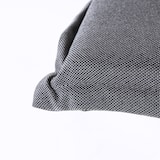 thumbnail of Cojín para sillas de jardín estándar Olefin color gris, Tamaño 40x42x3 cm, No pierde color, Desenfundable