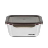 thumbnail of Cuitisan – Boite alimentaire rectangulaire en inox compatible au micro-ondes – 1800ml