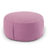 thumbnail of Yogakissen Bodenkissen rund H 14xø31 cm mit Buchweizenschalen Meditationskissen Sportkissen : lila - orchidee