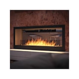 thumbnail of 2SIDE – Doppelseitiger Biokamin, eingebauter Bioethanolkamin 120 cm – linearer Brenner 80 cm / Fassungsvermögen 2 l