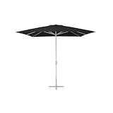 thumbnail of METRO PROFESSIONAL Parasol carré avec pied, aluminium, 3 x 3 m, protection UV50+, hydrofuge, anthracite/platinum