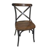 thumbnail of GHP Chaise de restaurant Antik acier et pin