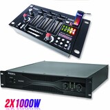 thumbnail of Pack sonorisation amplificateur 2000W SA2000 + Table de mixage 4 voies 7 entrées
