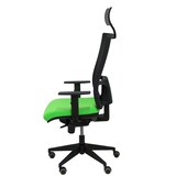 thumbnail of Horna Silla  y  Respaldo alto de malla transpirable con cabecero y asiento tapizado en tejido BALI color pistacho (CON CABECERO INCLUIDO)