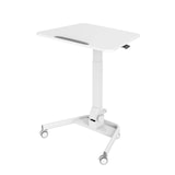 thumbnail of SVITA JEJU Laptoptisch Laptopständer Mobiles Stehpult Höhenverstellbar Klappbar Weiß