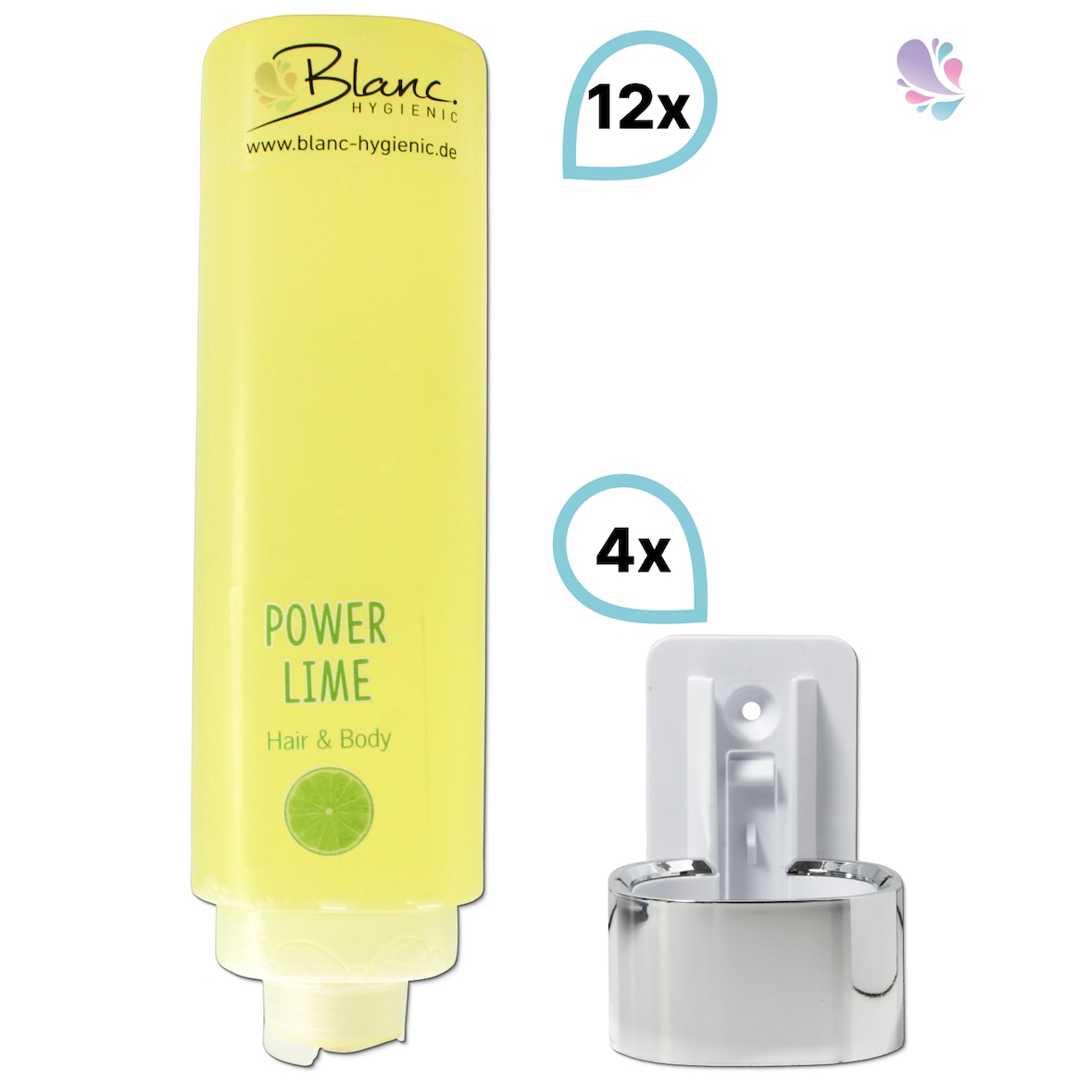 SET: Dusch- und Haarshampoo 12x425ml - HOTELSERIE