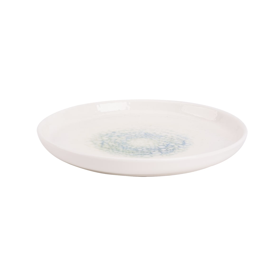 Maastricht Porselein Teller Aqua Mineralis 21 cm 2 Stück