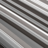 thumbnail of Bettwäsche 135x200 cm Set Braun Gestreift Streifen Baumwolle Wendeseite Pflegeleicht mit Reißverschluss