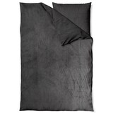 thumbnail of Winter Bettwäsche Set DreamScience Cashmere Touch - Kuschelweich & Wärmend - Mit Reißverschluss 135x200 + 80x80 cm anthrazit