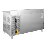 thumbnail of GastroHero Kühltisch Edelstahl GN 1/1 mit Aufkantung 2-türig Umluftkühlung -2 °C bis +8 °C 230 V Profi Gastronomie Kühltisch 1360x700x850 mm