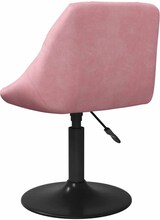 thumbnail of vidaXL Esszimmerstühle 6 Stk. Drehbar Rosa Samt