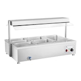 thumbnail of Helloshop26 - Bain-marie 2900 watt 6 GN-pannen - met vleescompartiment en aftapkraan 14_0000562