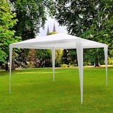 thumbnail of Pavillon Faltpavillon Partyzelt Gartenpavillon 3x3m ohne Seitenwände in weiß