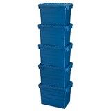 thumbnail of Kunststoffkisten mit Deckel 60 x 40 x 41,6 cm Aufbewahrungsbox in Industriequalität