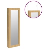 thumbnail of Helloshop26 - Armoire à bijoux meuble rangement organisateur chambre vestiaire salle de bain avec miroir murale 30 x 8,5 x 90 cm 02_0022827