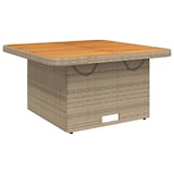 thumbnail of vidaXL 3-tlg. Bistro-Set mit Kissen Beige Poly Rattan
