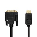 thumbnail of LogiLink DisplayPort auf DVI Kabel, schwarz, 2m  1 Stück