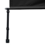 thumbnail of Toldo vertical HWC-F42, toldo vertical protección de la intimidad estor enrollable exterior, tejido protección UV 50 ~ 250x140cm, negro