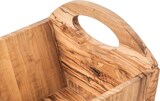 thumbnail of 2x Korb PURE OLIVE, 33,5 x 17,5 x 17,5 cm, Olivenholz