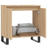 thumbnail of vidaXL Badschrank Sonoma-Eiche 58x33x60 cm Holzwerkstoff