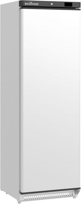 Congélateur blanc 400 L Statique Ecofrost avec affichage numérique porte réversible et verrouillable - Combisteel
