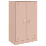thumbnail of vidaXL Dressoir 67x39x107 cm staal roze