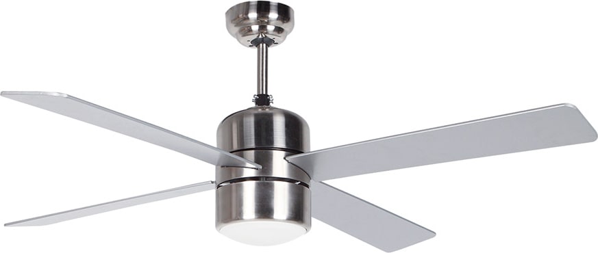 Orbegozo ventilador de techo con luz CP 72120, 3 velocidades, 4 aspas, mando a distancia, 55 W