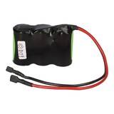 thumbnail of Notleuchtenakku NiMH 3,6V 4000mAh F1x3 Baby C mit Kabel und Faston-Buchsen -4,8mm / +6,3mm