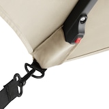 thumbnail of tectake Sonnenschirm Sunna LED-Solar mit Kurbel 2,5 x 2,5 m   Beige