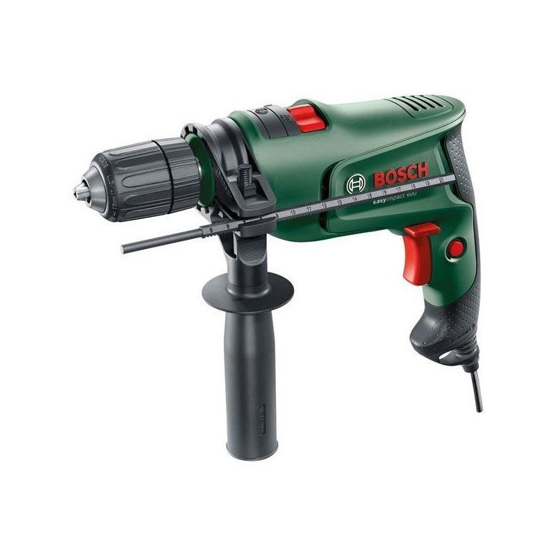 Perceuse A Percussion - Easyimpact - 600w - Mandrin Automatique - 3000 Tr/mn - Légere 1.7kg
