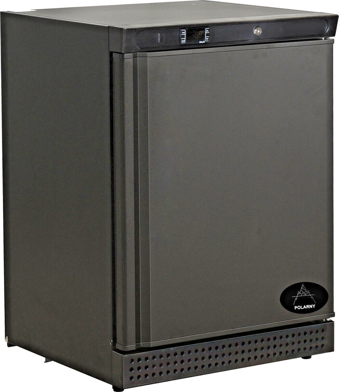 Gastro Kühlschrank Gewerbekühlschrank Lagerkühlschrank schwarz 1 Tür 0/+8°C 129 L