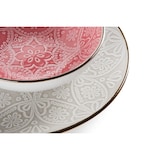 thumbnail of Excelsa Geschirrset 18-Teiliges Versailles Grigio Keramik bunt