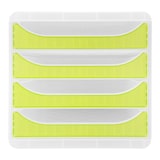 thumbnail of Exacompta 310335D 1x BIG-BOX ladenbox met 4 laden voor DIN A4+ documenten, Chromaline, transparant-anijsgroen