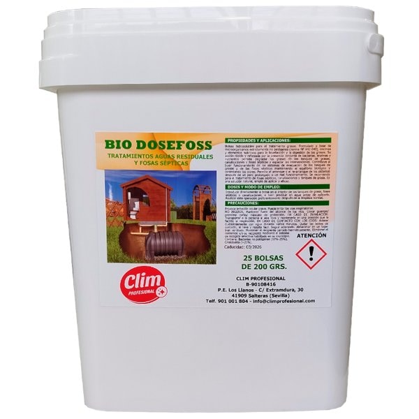 Activador enzimático biológico de fosas sépticas y depuradoras 5KG
