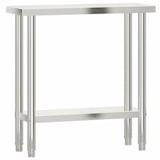 thumbnail of Mesa de trabajo de cocina acero inoxidable 82,5x30x85 cm