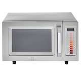 thumbnail of METRO Professional Microondas GMW1125, aço inoxidável, 51.1 x 43.2 x 31.1 cm, 25 L, 100 programas, temporizador 60 min, prato de max Ø 30.5 cm, prata