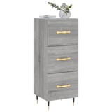 thumbnail of vidaXL Sideboard Grau Sonoma 34,5x34x90 cm Holzwerkstoff