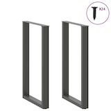 thumbnail of Helloshop26 - Set di 2 gambe per tavolo da bar a forma di U 60 x 100 cm con moderna regolazione dell'altezza in acciaio antracite 02_0057478