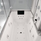 thumbnail of Kombination Badewanne Dusche K80-WS-EH-C-EA Duschtempel 180x100 cm OHNE Zusatzoption